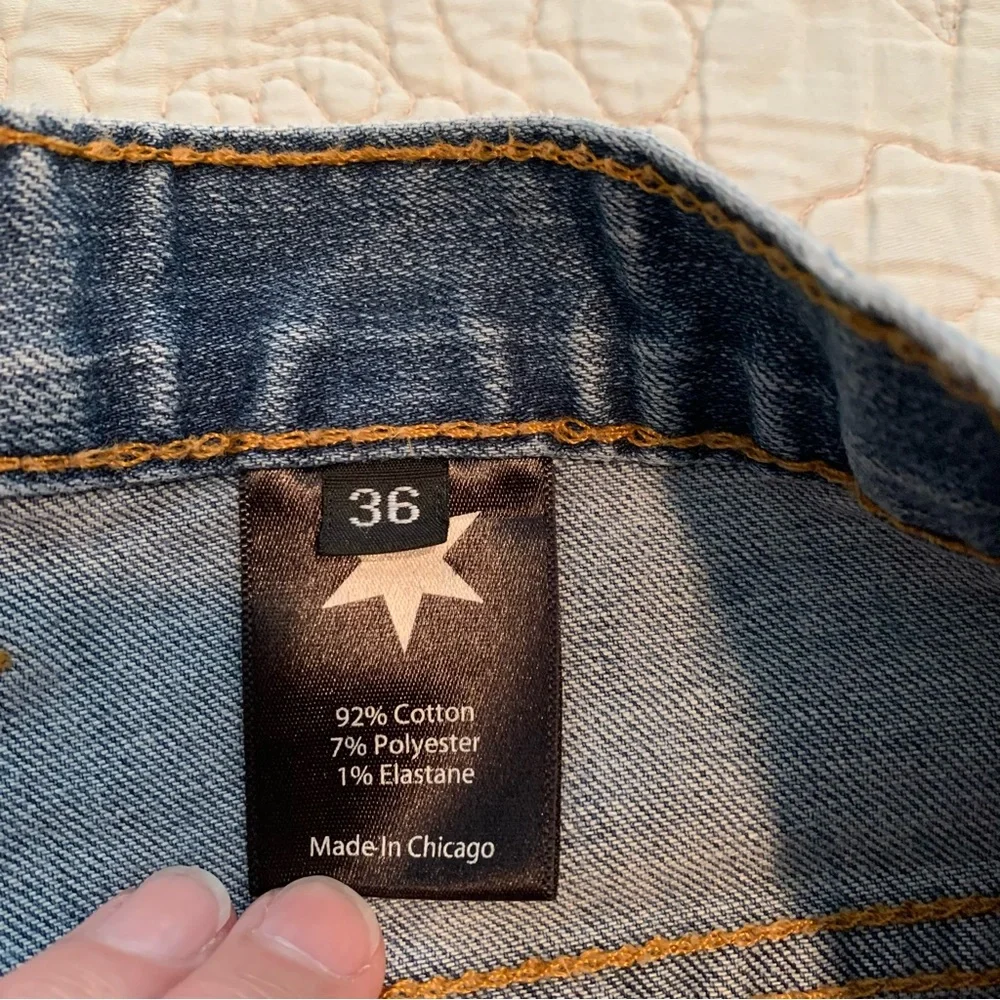 Men’s Dearborn Medium Wash Denim Jeans * 36 X 30